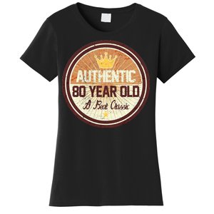 Authentic 80 Year Old Classic 80th Birthday Women's T-Shirt