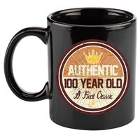 Authentic 90 Year Old Classic 90th Birthday 11oz C Handle Ceramic Mug