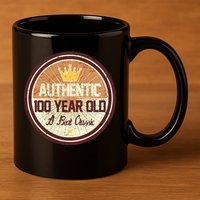 Authentic 90 Year Old Classic 90th Birthday 11oz C Handle Ceramic Mug