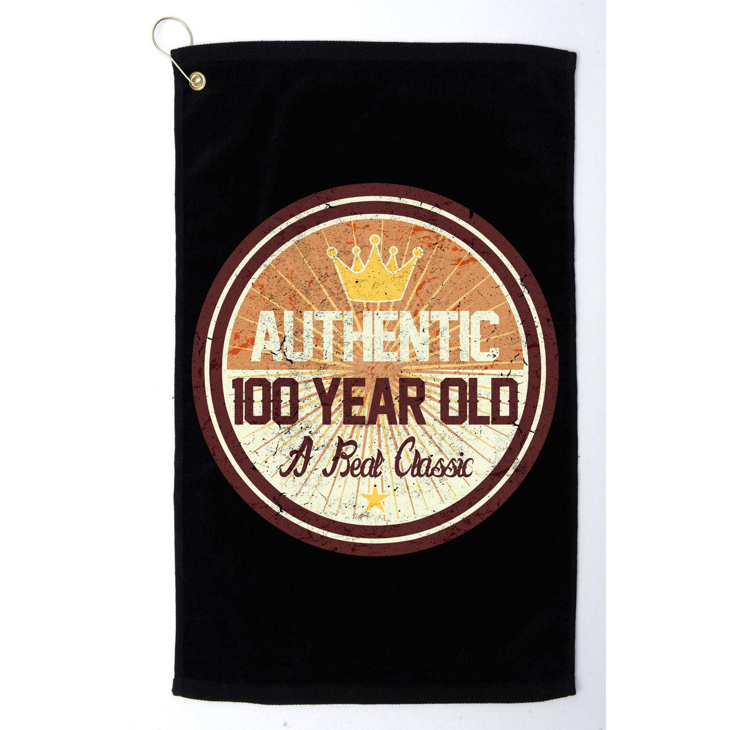 Authentic 90 Year Old Classic 90th Birthday Golf Towel
