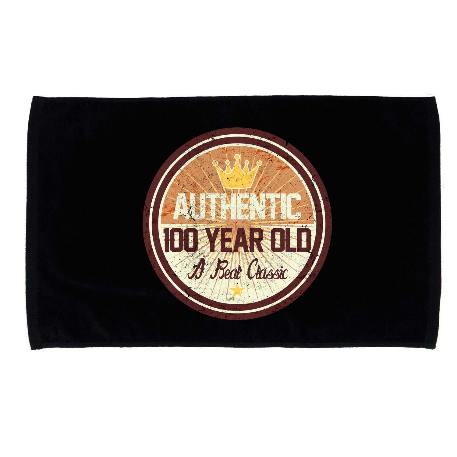 Authentic 90 Year Old Classic 90th Birthday Microfiber Hand Towel