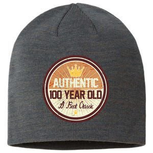 Authentic 90 Year Old Classic 90th Birthday Sustainable Beanie