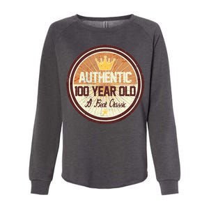 Authentic 90 Year Old Classic 90th Birthday Womens California Wash Sweatshirt