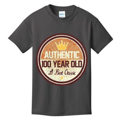 Authentic 90 Year Old Classic 90th Birthday Kids T-Shirt
