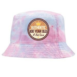 Authentic 90 Year Old Classic 90th Birthday Tie-Dyed Bucket Hat