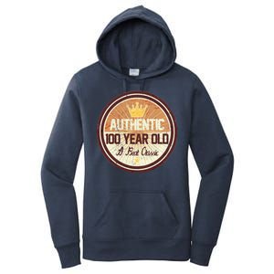 Authentic 90 Year Old Classic 90th Birthday Women's Pullover Hoodie