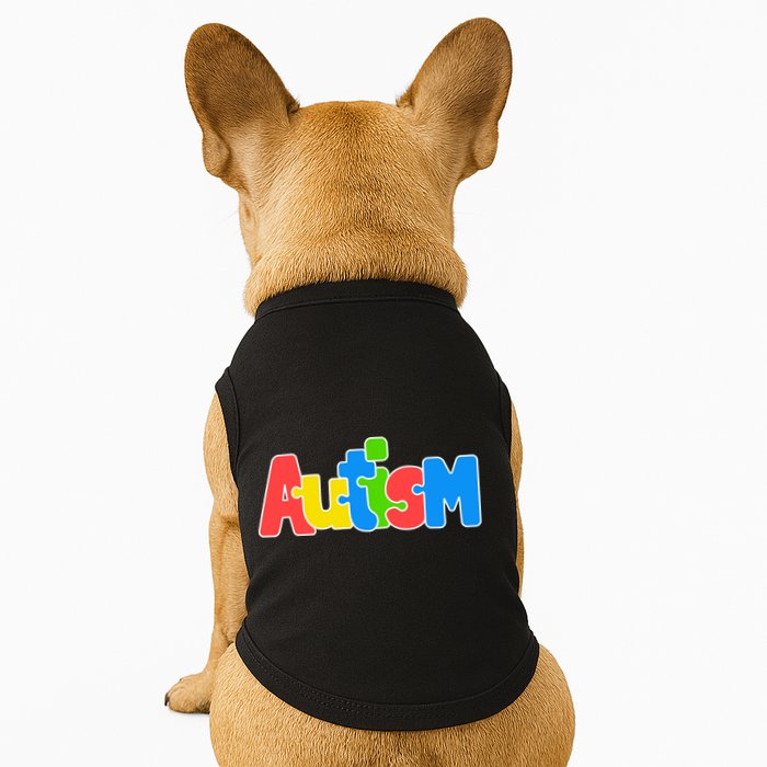 Autism - In A World Where You Can Be Anything BE KIND Doggie Tank