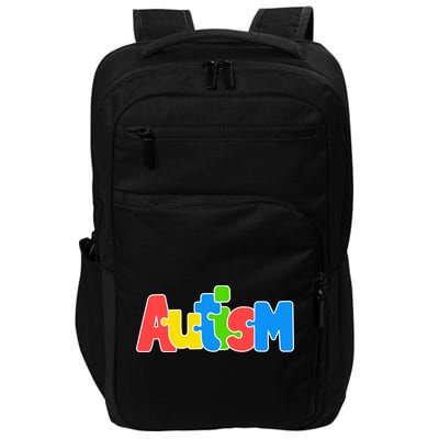 Autism - In A World Where You Can Be Anything BE KIND Impact Tech Backpack