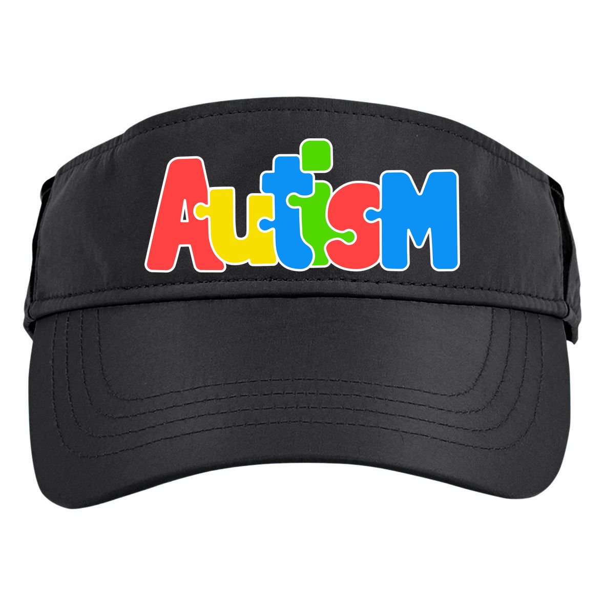 Autism - In A World Where You Can Be Anything BE KIND Adult Drive Performance Visor