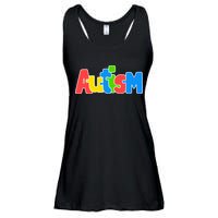 Autism - In A World Where You Can Be Anything BE KIND Ladies Essential Flowy Tank