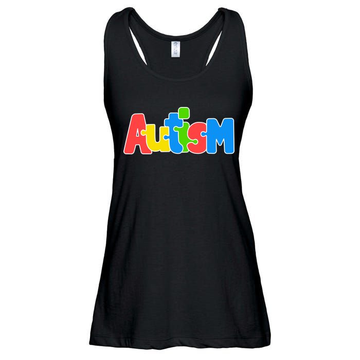 Autism - In A World Where You Can Be Anything BE KIND Ladies Essential Flowy Tank