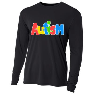 Autism - In A World Where You Can Be Anything BE KIND Cooling Performance Long Sleeve Crew