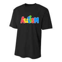 Autism - In A World Where You Can Be Anything BE KIND Youth Performance Sprint T-Shirt
