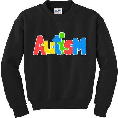 Autism - In A World Where You Can Be Anything BE KIND Kids Sweatshirt