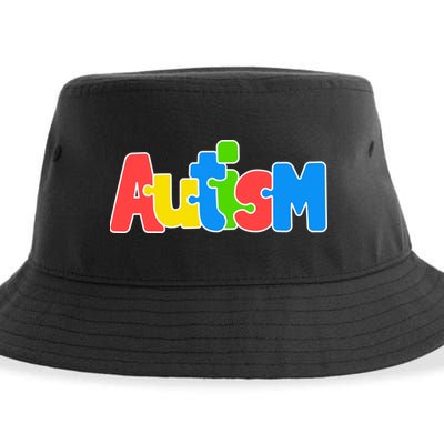 Autism - It's No Prob-llama To Be Different Sustainable Bucket Hat