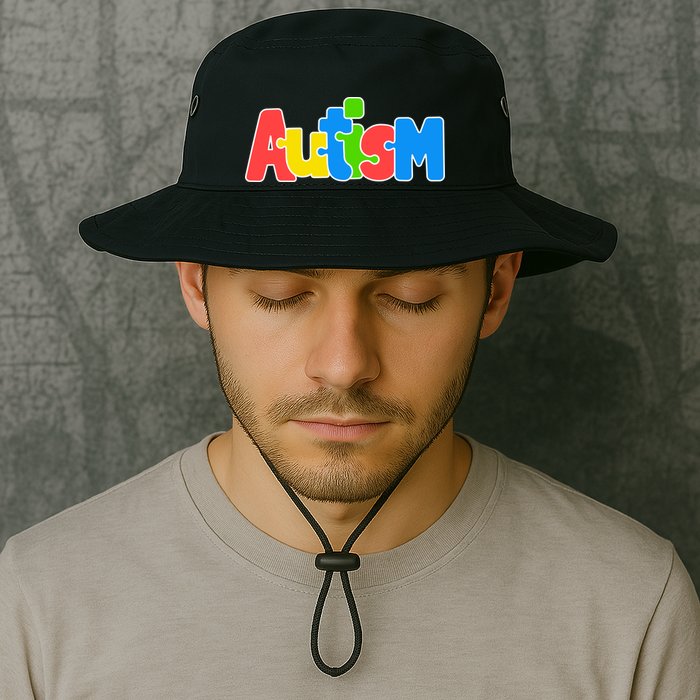 Autism - It's No Prob-llama To Be Different Bucket Hat