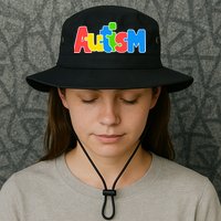 Autism - It's No Prob-llama To Be Different Bucket Hat