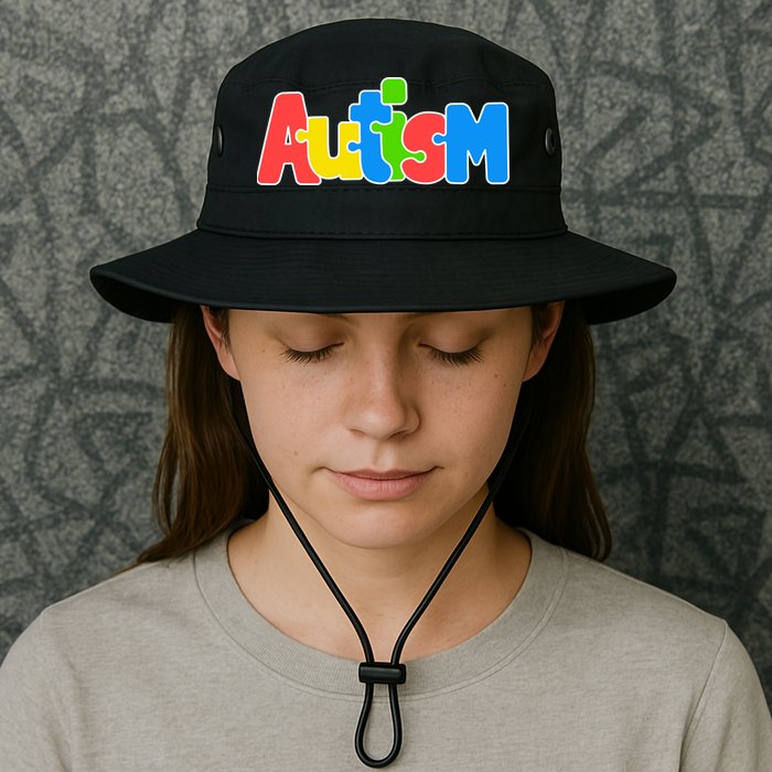 Autism - It's No Prob-llama To Be Different Bucket Hat