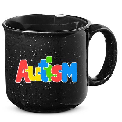 Autism - It's No Prob-llama To Be Different 15oz Campfire Ceramic Mug