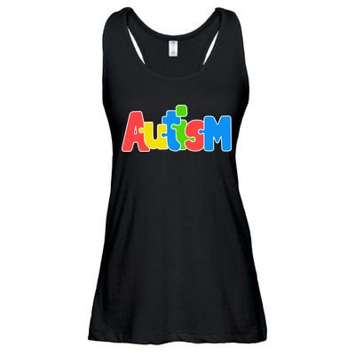 Autism - It's No Prob-llama To Be Different Ladies Essential Flowy Tank