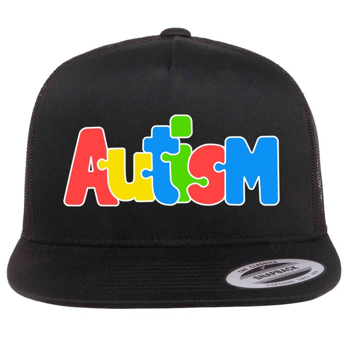 Autism - It's No Prob-llama To Be Different Flatbill Hat