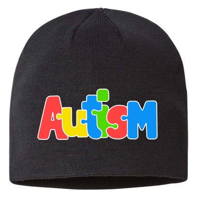 Autism - It's No Prob-llama To Be Different Sustainable Beanie