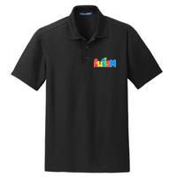 Autism - It's No Prob-llama To Be Different Dry Zone Grid Polo