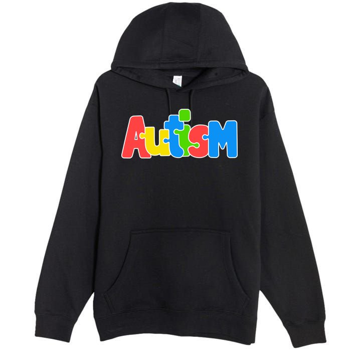 Autism - It's No Prob-llama To Be Different Premium Pullover Hoodie