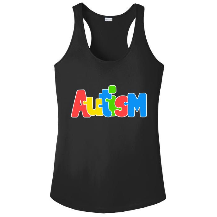 Autism - It's No Prob-llama To Be Different Ladies PosiCharge Competitor Racerback Tank