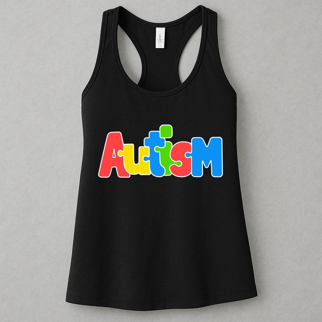 Autism - It's No Prob-llama To Be Different Womens Tank Top
