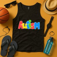 Autism - It's No Prob-llama To Be Different Tank Top