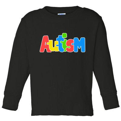 Autism - It's No Prob-llama To Be Different Toddler Long Sleeve Shirt