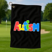 Autism - It's No Prob-llama To Be Different Golf Towel