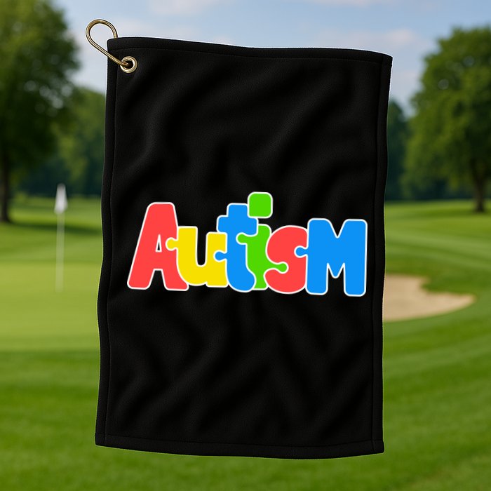 Autism - It's No Prob-llama To Be Different Golf Towel