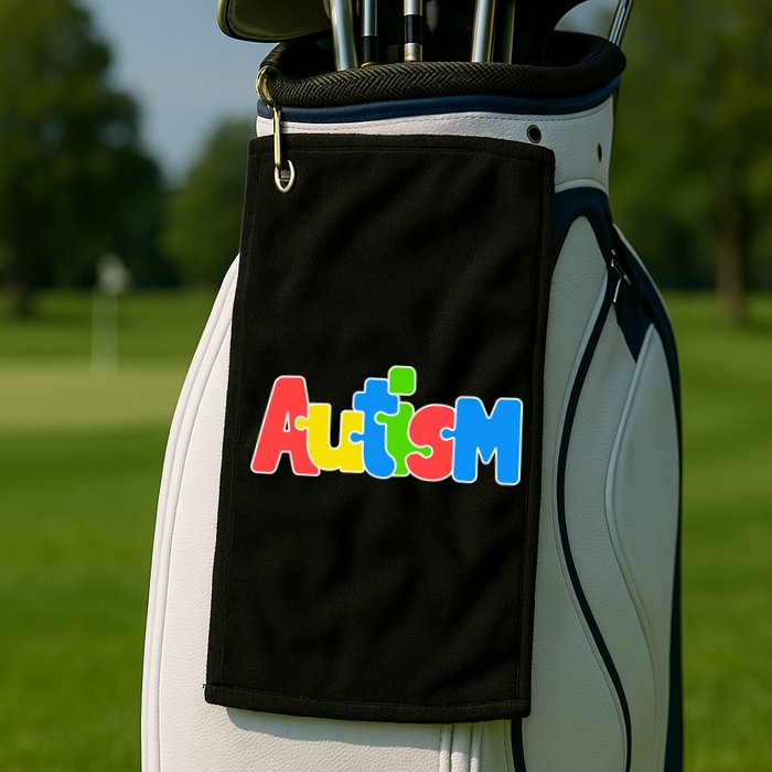 Autism - It's No Prob-llama To Be Different Golf Towel