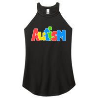 Autism - It's No Prob-llama To Be Different Women's Perfect Tri Rocker Tank