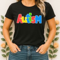 Autism - It's No Prob-llama To Be Different Womens T-Shirt