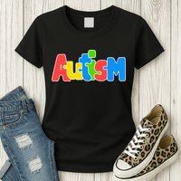 Autism - It's No Prob-llama To Be Different Womens T-Shirt