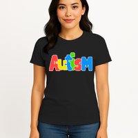 Autism - It's No Prob-llama To Be Different Womens T-Shirt