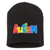 Autism - It's No Prob-llama To Be Different Short Acrylic Beanie