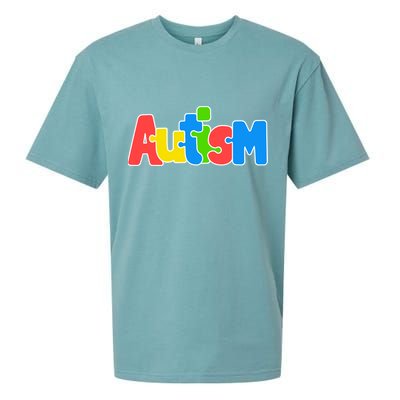 Autism - It's No Prob-llama To Be Different Sueded Cloud Jersey T-Shirt