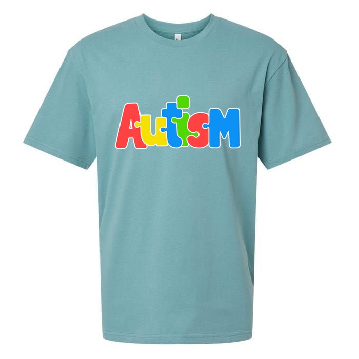 Autism - It's No Prob-llama To Be Different Sueded Cloud Jersey T-Shirt