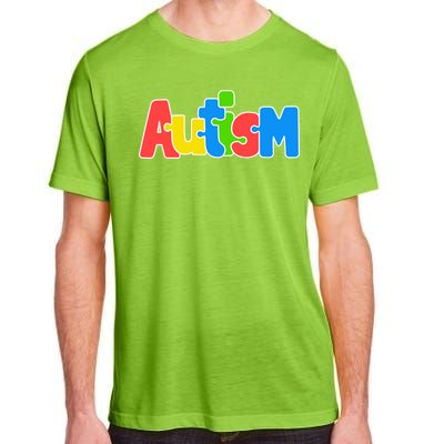 Autism - It's Ok To Be Different Crayons Adult ChromaSoft Performance T-Shirt