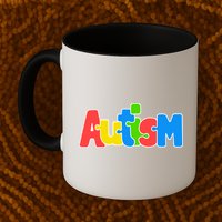 Autism - It's Ok To Be Different Crayons Mug