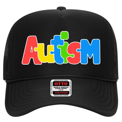 Autism - It's Ok To Be Different Crayons Trucker Hat