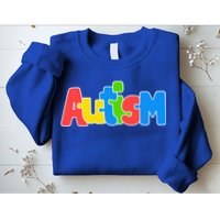 Autism - It's Ok To Be Different Crayons Sweatshirt