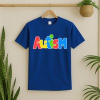 Autism - It's Ok To Be Different Crayons T-Shirt