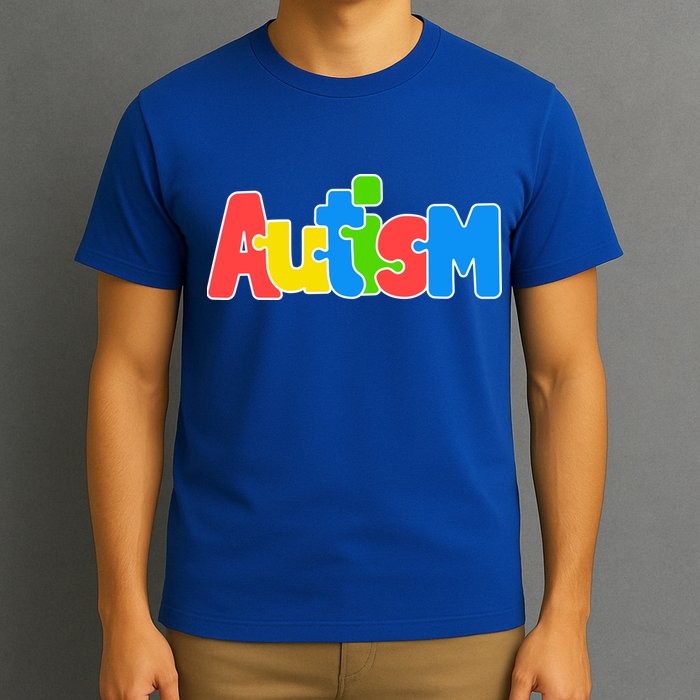 Autism - It's Ok To Be Different Crayons T-Shirt