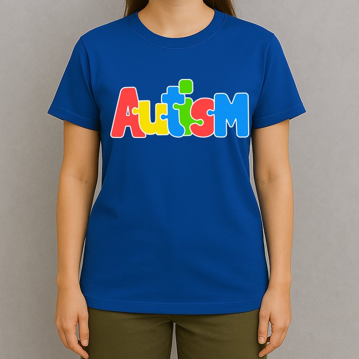 Autism - It's Ok To Be Different Crayons T-Shirt