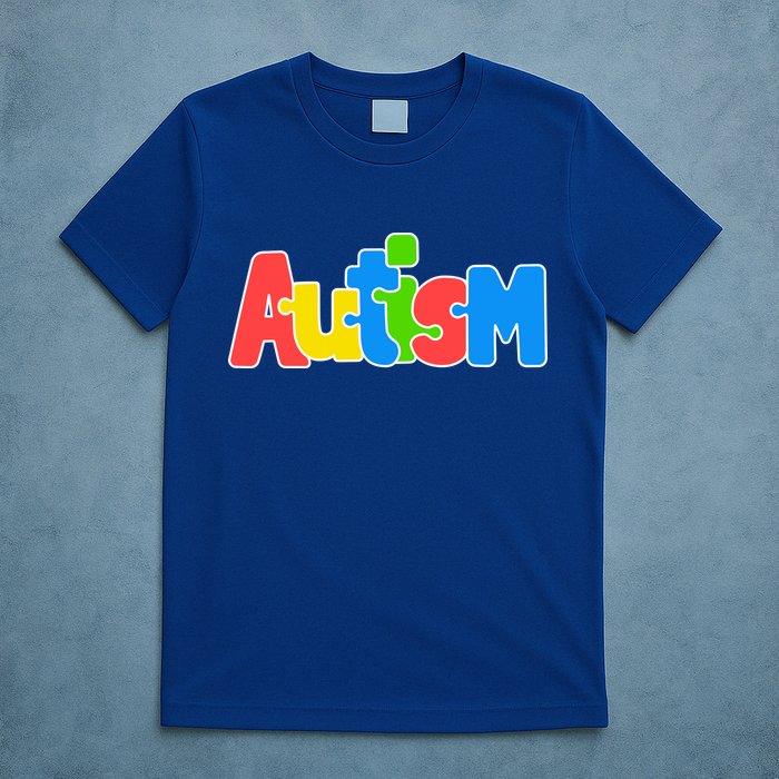 Autism - It's Ok To Be Different Crayons T-Shirt